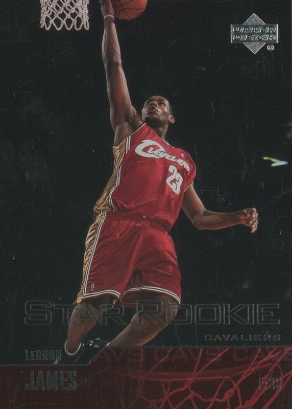 LeBron James 2003 Upper Deck #301 Star Rookie Rookie SGC 9.5