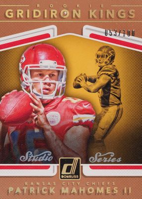 2017 Donruss #2 Rookie Gridiron Kings - Studio Series /100