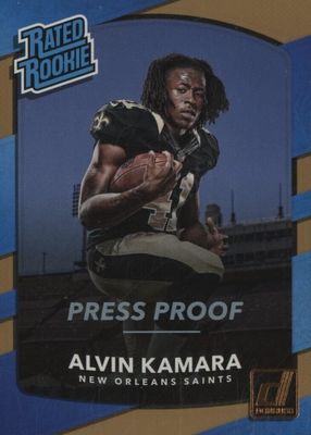 2017 Donruss #349 Press Proof Bronze