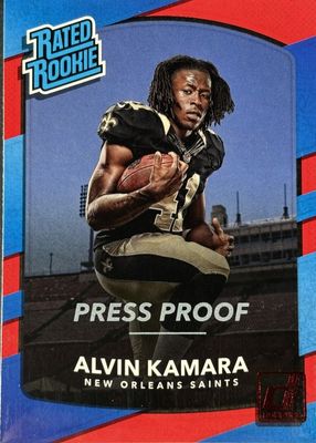 2017 Donruss #349 Press Proof Red