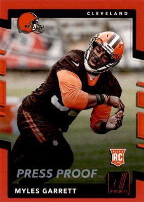 2017 Donruss #356 Press Proof Red