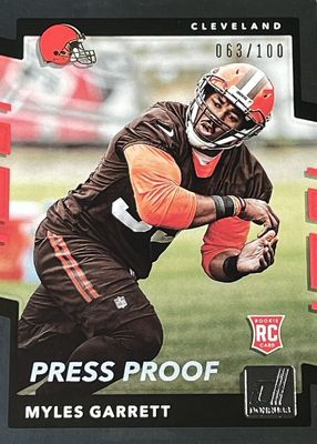 2017 Donruss #356 Press Proof Silver /100