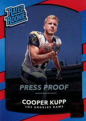 2017 Donruss #329 Press Proof Red
