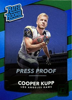 2017 Donruss #329 Press Proof Green