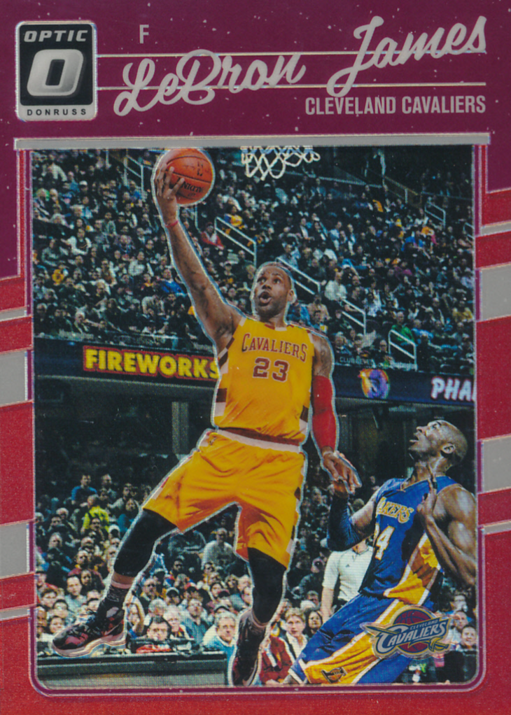 LeBron James 2016 Optic #15 Red /99 Price Guide - Sports Card Investor