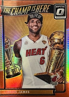2016 Optic #1 The Champ is Here - Red /99