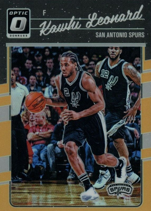 Kawhi Leonard 2016 Optic #116 Orange /199 RAW