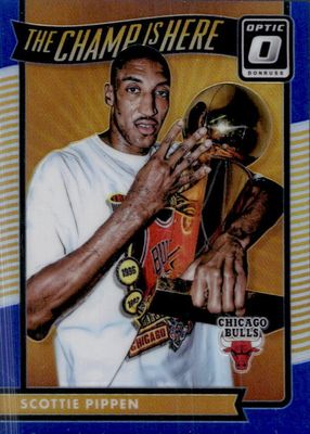 2016 Optic #13 The Champ is Here - Blue /49