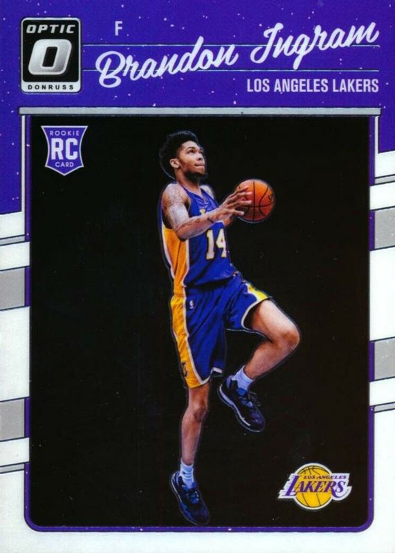 Brandon Ingram 2016 Optic #152 Base Rookie SGC 10