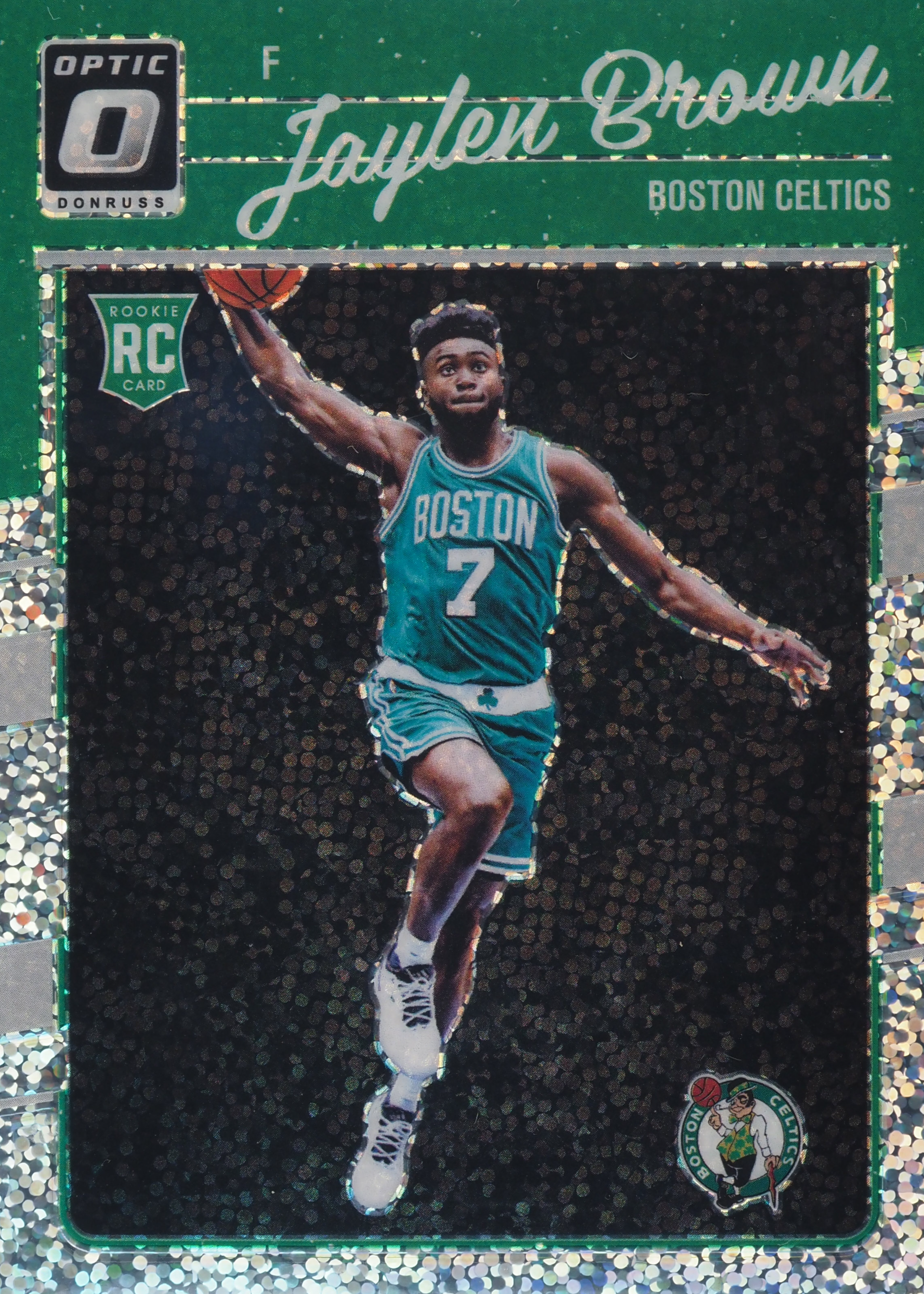 Jaylen Brown 2016 Optic #153 White Sparkle /(SSP) Price Guide 