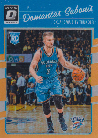 PANINI NBAカード SELECT PRIZM TRI-COLOR DOMANTAS SABONIS THUNDER #194 送料無料 中古 IT1 PANINI NBAカード SELECT PRIZM TRI-COLOR DOMANTAS SABONIS