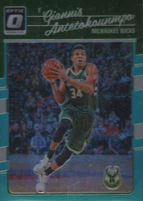 2016 Optic #5 Aqua /25
