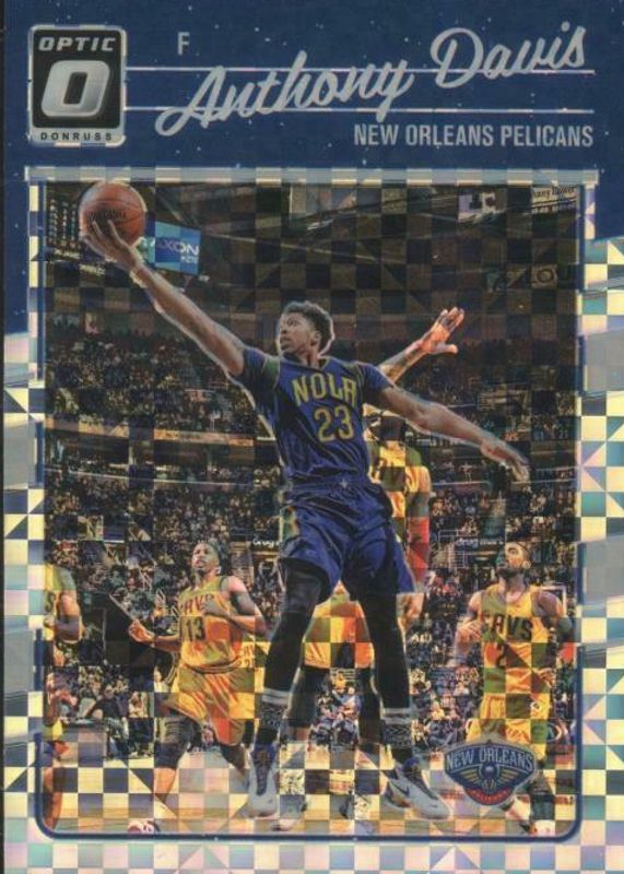 Anthony Davis 2016 Optic #97 Checkerboard RAW