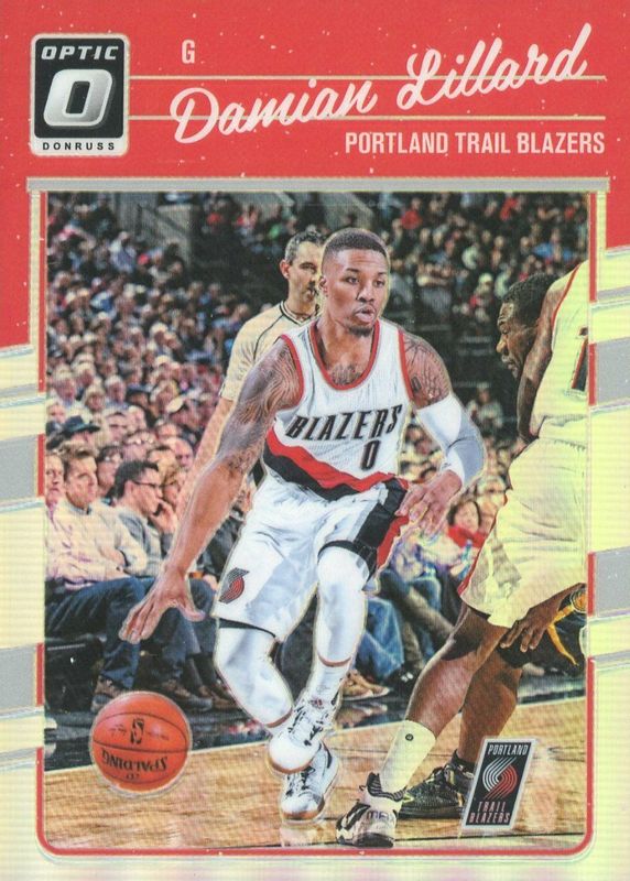 Damian Lillard 2016 Optic #131 Holo PSA 10