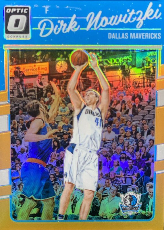 Dirk Nowitzki 2016 Optic #77 Orange /199 PSA 10