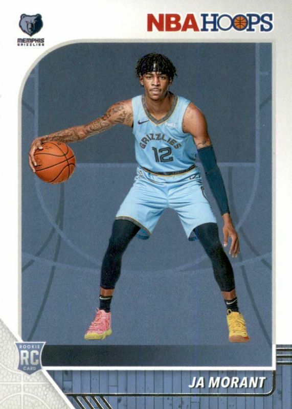 Ja Morant 2019 Hoops #259 Base Rookie PSA 10