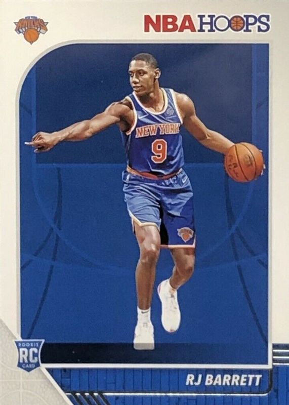 RJ Barrett 2019 Hoops #201 Base Rookie PSA 10