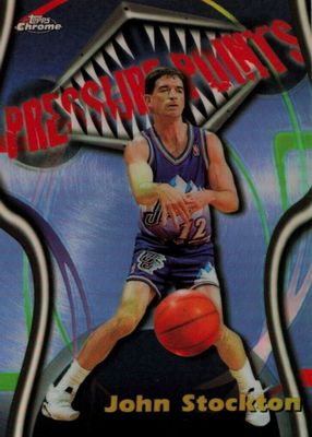 1997 Topps Chrome #4 Season's Best - Refractor (Pressure Points)