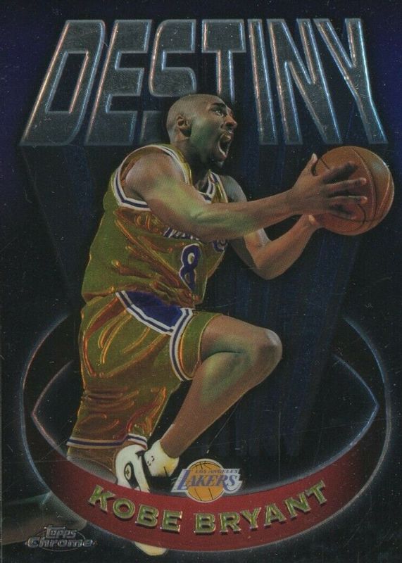 Kobe Bryant 1997 Topps Chrome #D5 Destiny BGS 9