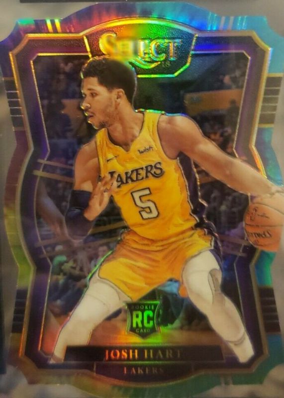 Josh Hart 2017 Select #130 Premier Level Tie-Dye Die-Cut /25 Rookie PSA 10