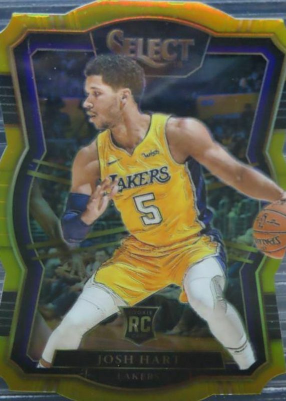 Josh Hart 2017 Select #130 Premier Level Gold Die-Cut /10 Rookie BGS 9