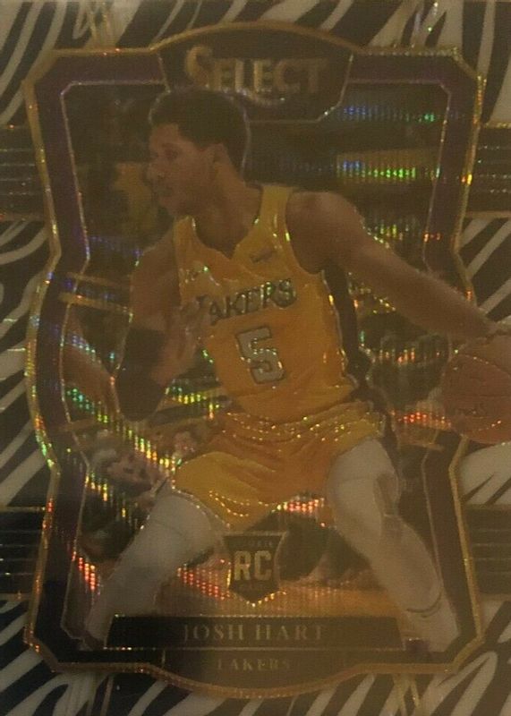 Josh Hart 2017 Select #130 Premier Level Zebra /(SSP) Rookie RAW