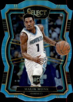 2017 Select #142 Premier Level Light Blue Die-Cut /185