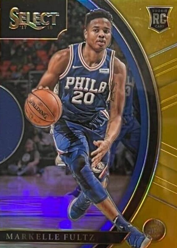 Markelle Fultz 2017 Select #68 Concourse Gold /10 Rookie RAW