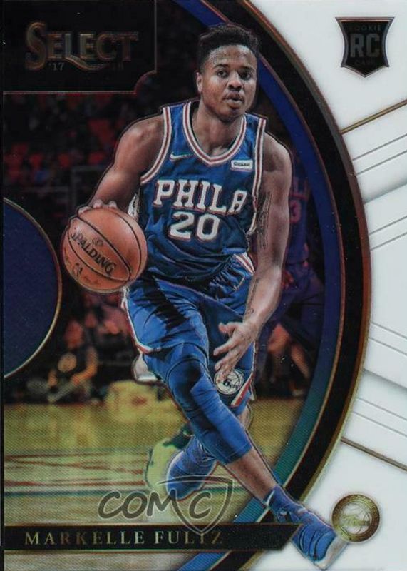 Markelle Fultz 2017 Select #68 Concourse White /149 Rookie SGC 9.5