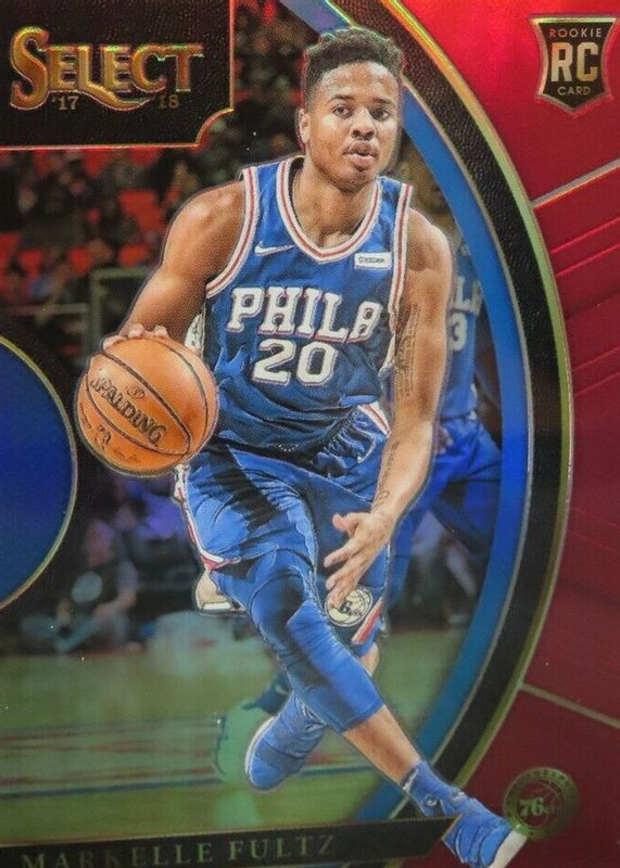 Markelle Fultz 2017 Select #68 Concourse Maroon /199 Rookie SGC 9.5