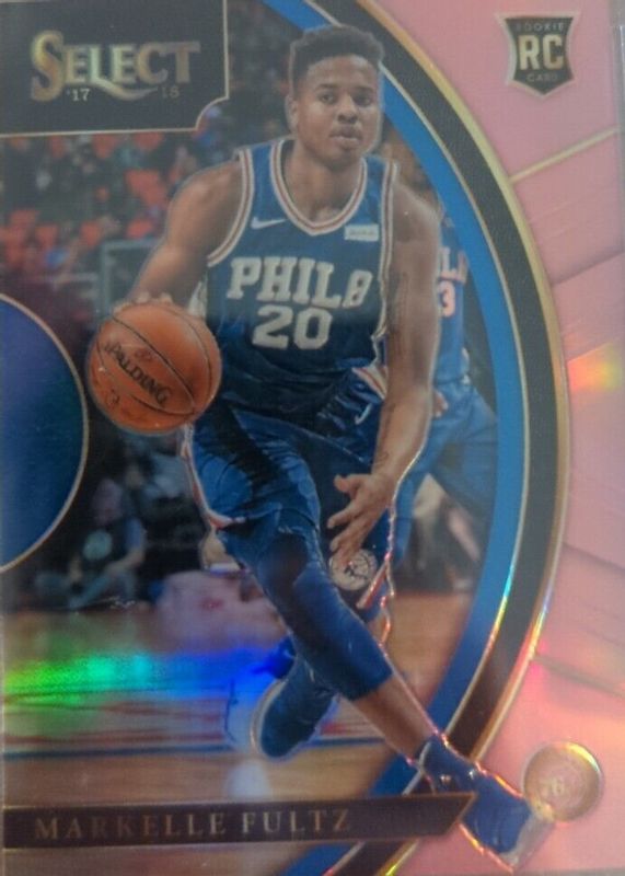 Markelle Fultz 2017 Select #68 Concourse Pink /10 Rookie PSA 10