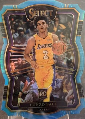 LONZO BALL 2017-18 SELECT TIE DYE  25枚限定 2017 Panini Select Lonzo Ball Rookie Signatures Tie-Dye Auto
