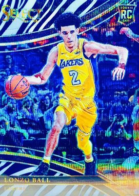 Lonzo Ball 2017 Select #28 Concourse Tie-Dye /25 Price Guide