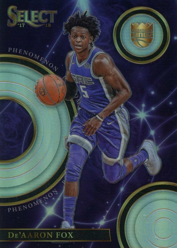 De'Aaron Fox 2017 Select #11 Phenomenon - Silver Rookie PSA 10