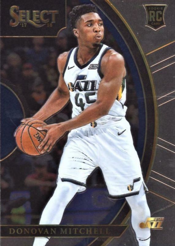 Donovan Mitchell 2017 Select #11 Concourse Rookie BGS 10 PRISTINE