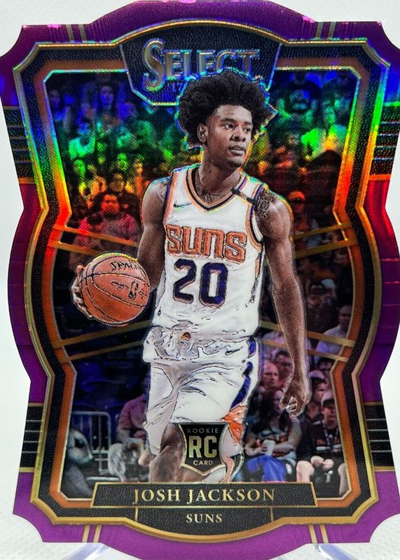 Josh Jackson 2017 Select #129 Premier Level Purple Die-Cut /99 Rookie RAW