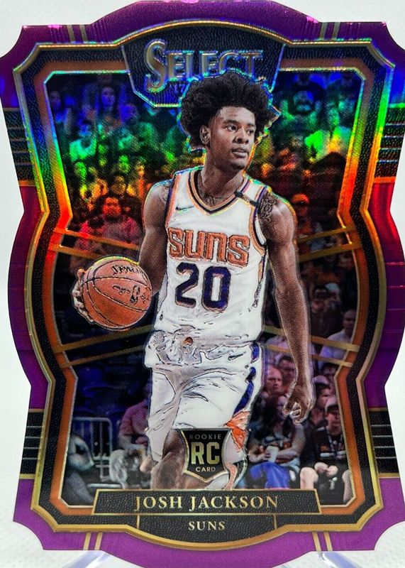 Josh Jackson 2017 Select #129 Premier Level Purple Die-Cut /99 Rookie PSA 10