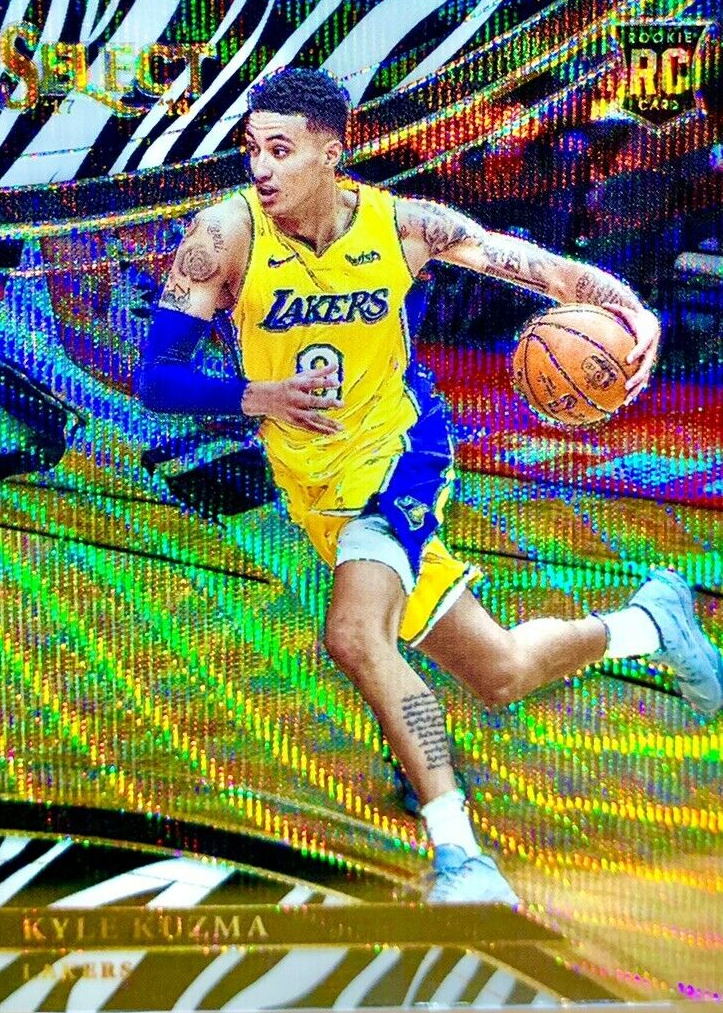 Kyle Kuzma 2017 Select #216 Courtside Zebra /(SSP) Price