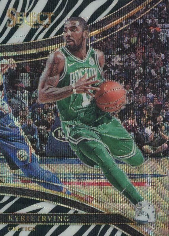 Kyrie Irving 2017 Select #215 Courtside Zebra /(SSP) SGC 10