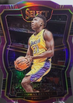 2017 Select #176 Premier Level Purple Die-Cut /99