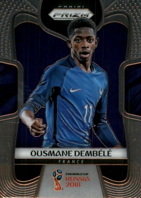 Ousmane Dembele 2018 Prizm World Cup #85 Base PSA 10