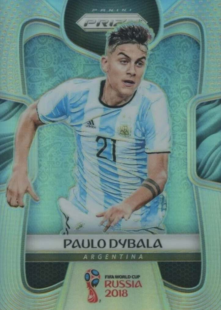 Paulo Dybala 2018 Prizm World Cup #10 Silver Price Guide - Sports 