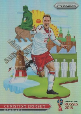 PANINI サッカーカード SELECT UEFA EURO PRIZM CHRISTIAN ERIKSEN DENMARK 03/49 #SI-CE 送料無料 中古 IT1 5782_2334_10411_21-S