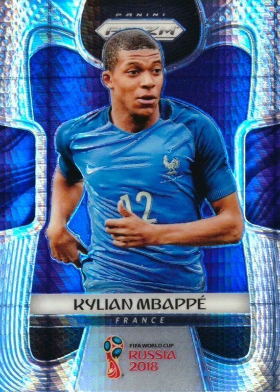 Kylian Mbappe 2018 Prizm World Cup #80 Hyper PSA 10