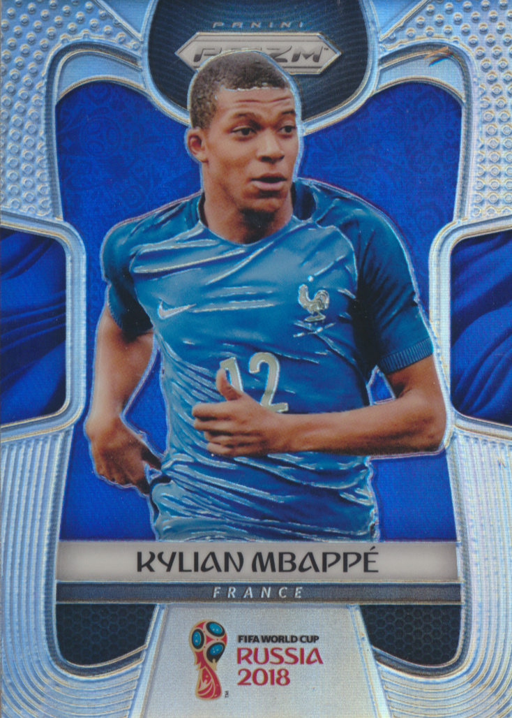 Kylian Mbappe 2018 Prizm World Cup #80 Silver PSA 10 Price 