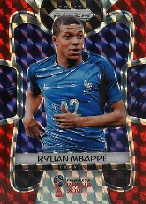 2018 Prizm World Cup #80 Red Mosaic