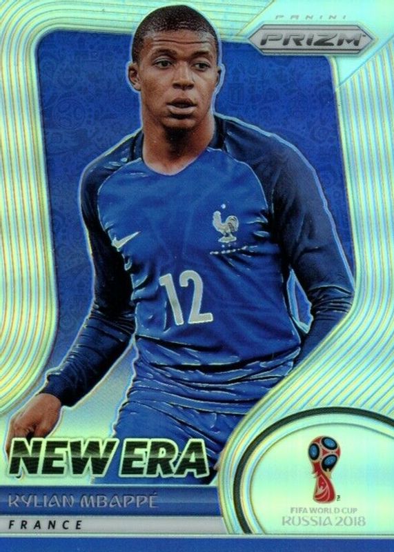 Kylian Mbappe 2018 Prizm World Cup #9 New Era - Silver PSA 10