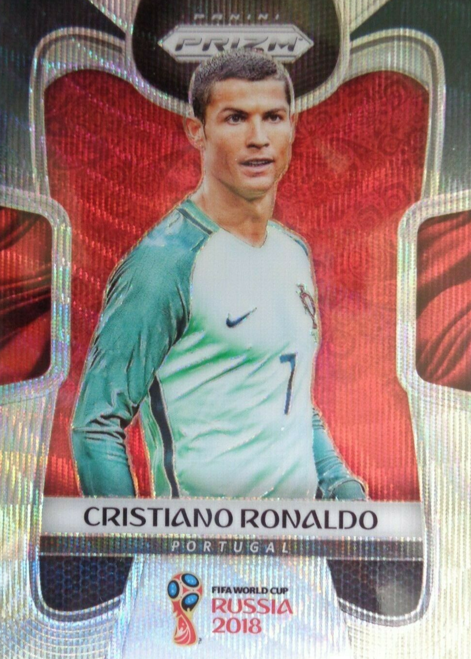 Cristiano Ronaldo 2018 W杯 Silver Prizm 303_392_298
