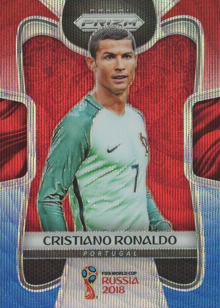 Cristiano Ronaldo 2018 W杯 Silver Prizm Cristiano Ronaldo 2018 Prizm World Cup #154 Base Price Guide