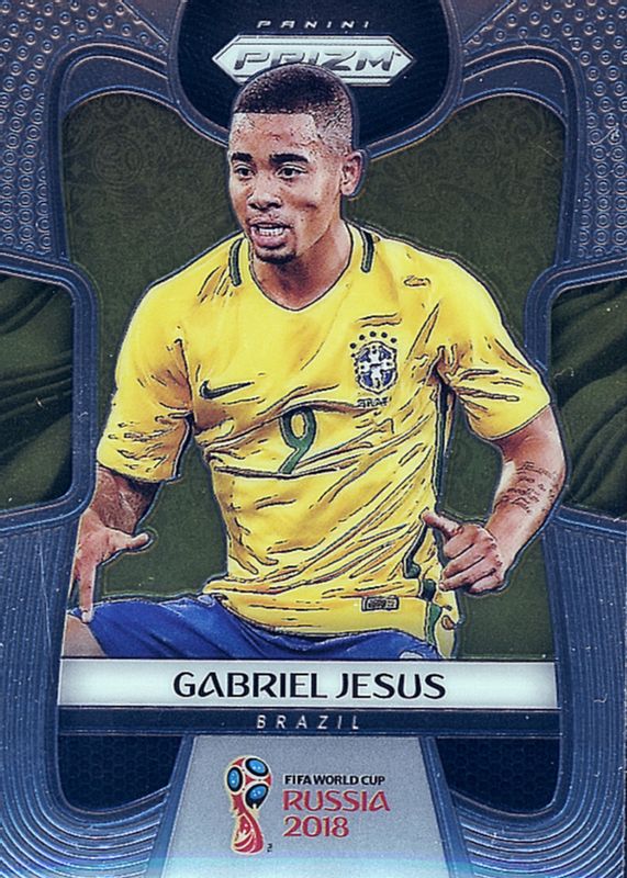 Gabriel Jesus 2018 Prizm World Cup #32 Base RAW